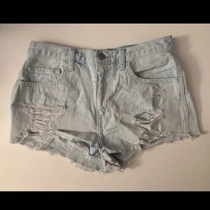 Hollister Distressed Denim Shorts! ✨